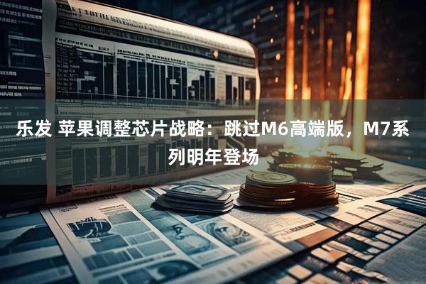 乐发 苹果调整芯片战略：跳过M6高端版，M7系列明年登场